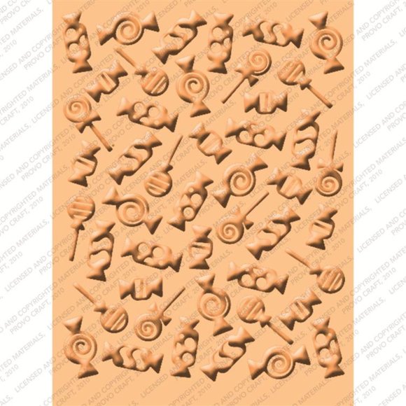 Cuttlebug 4-pc Mini monsters embossing folders - Picture 5 of 10